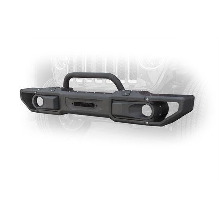 Dv8 Offroad JEEP JL MODULAR FRONT BUMPER WITH BULL BAR 18-PRESENT WRANGLER JL FBJL-10